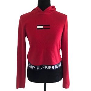 TOMMY HILFIGER DENIM RED SWEATER / SWEATSHIRT NWOT